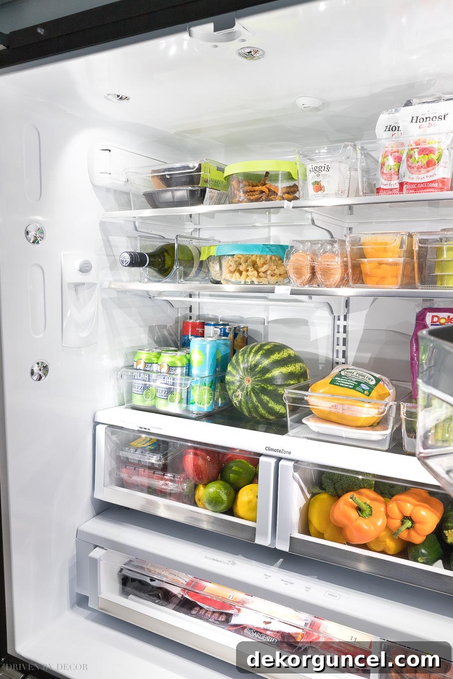 Top 10 Kitchen Appliance Features You'll Love 8 Bright LED lights illuminate every shelf in the Monogram refrigerator, enhancing visibility and organization.