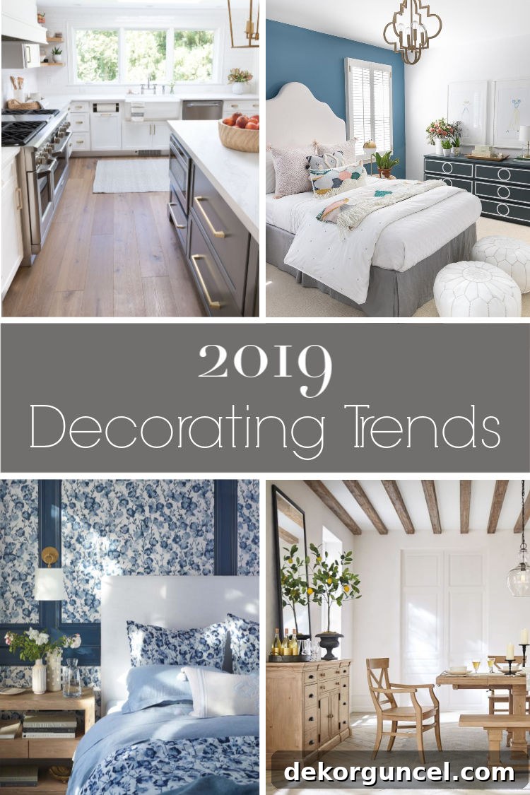 Embracing the top home decor trends to elevate your interior design in 2019 and beyond.