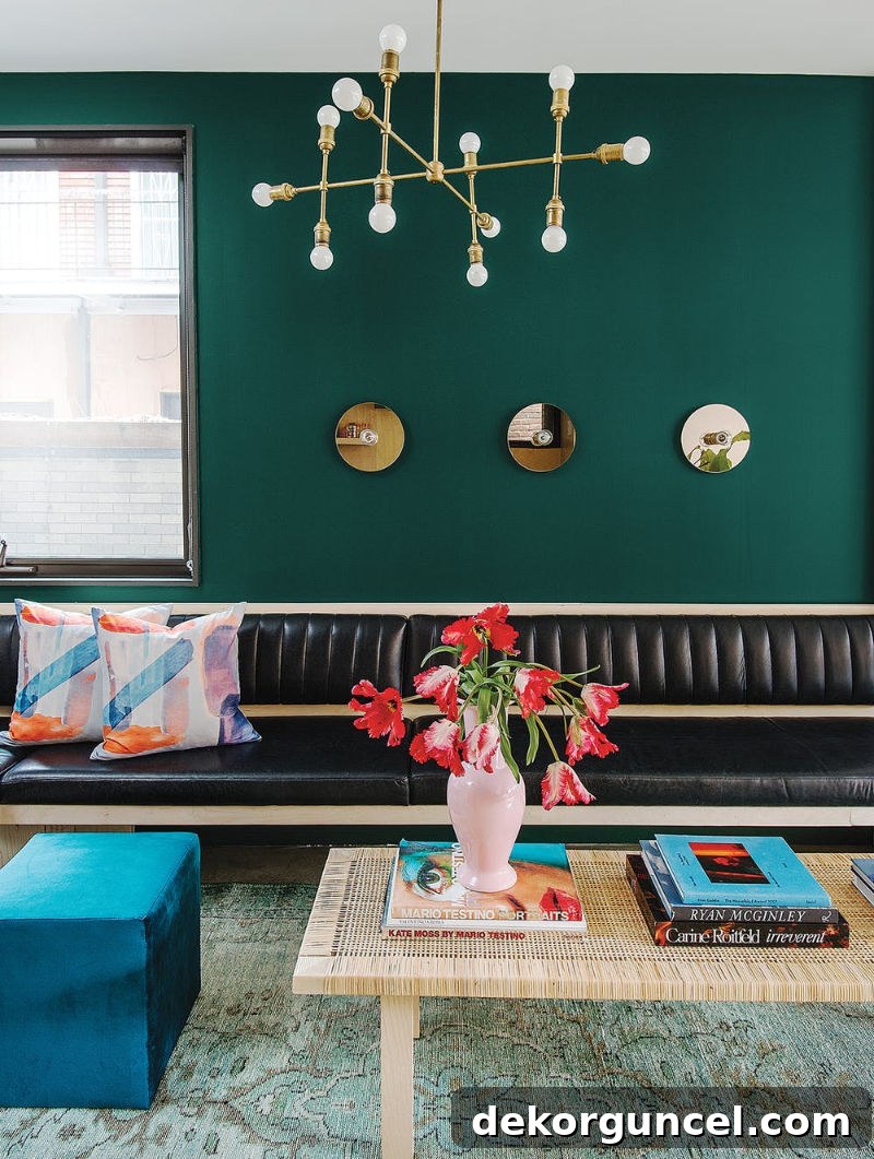 PPG's 2019 Color of the Year: Night Watch, a beautiful, deep forest green.