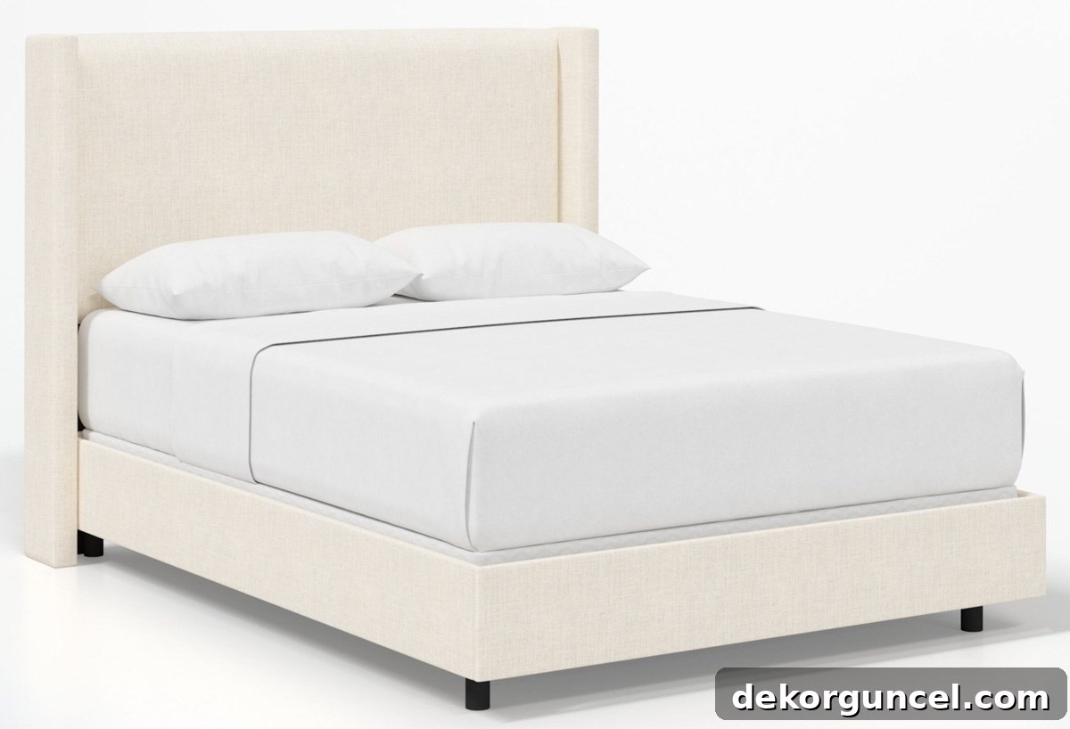 Tilly Upholstered Bed Deep Dive 14 Hanson bed