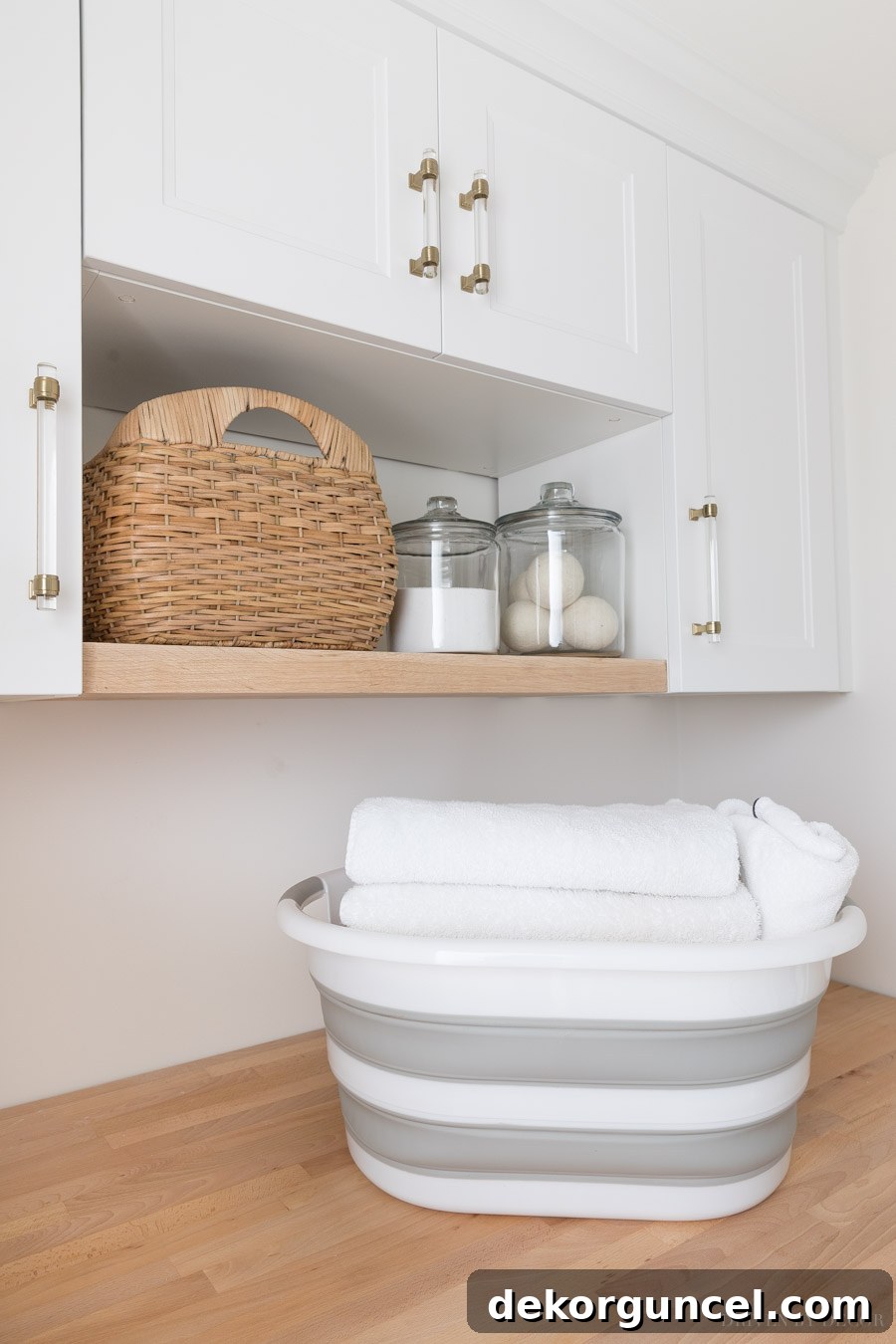 Laundry Room Storage Ideas to Maximize Your Space 13 A smart laundry basket that collapses flat for incredibly easy and compact storage.