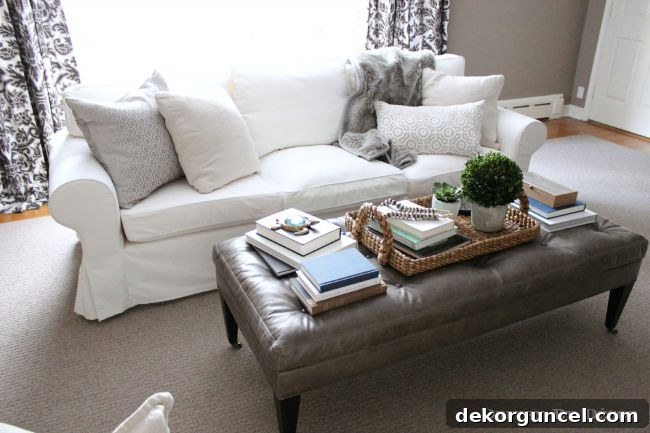 The Ultimate IKEA EKTORP Sofa Upgrade 10 Supersized IKEA EKTORP sofa - great way to get a long sofa for a steal!