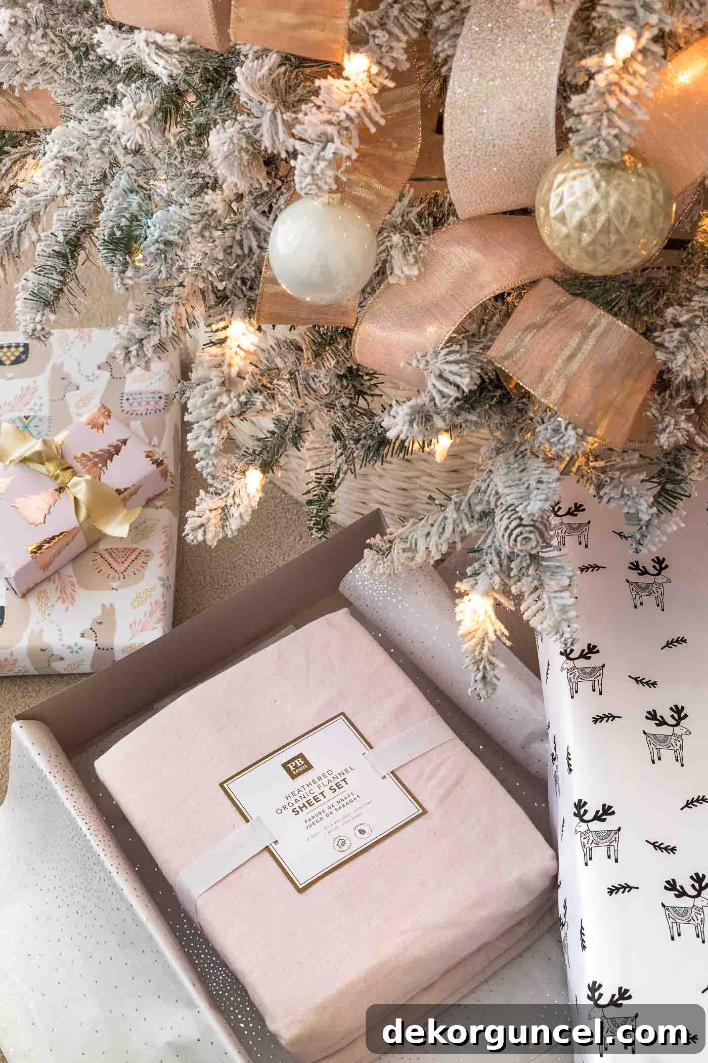 Give the gift of cozy flannel sheets, a thoughtful and practical Christmas gift idea for teen girls who appreciate comfort and quality bedding.