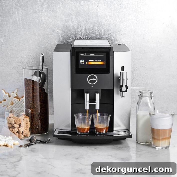 6 Home Decor Trends Shaping 2020 12 High-end espresso and coffee machines are a major trend in 2020, reflecting the growing desire for luxurious home coffee stations.