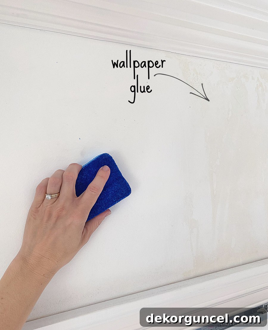 Effective tips on how to remove wallpaper glue for a clean wall surface