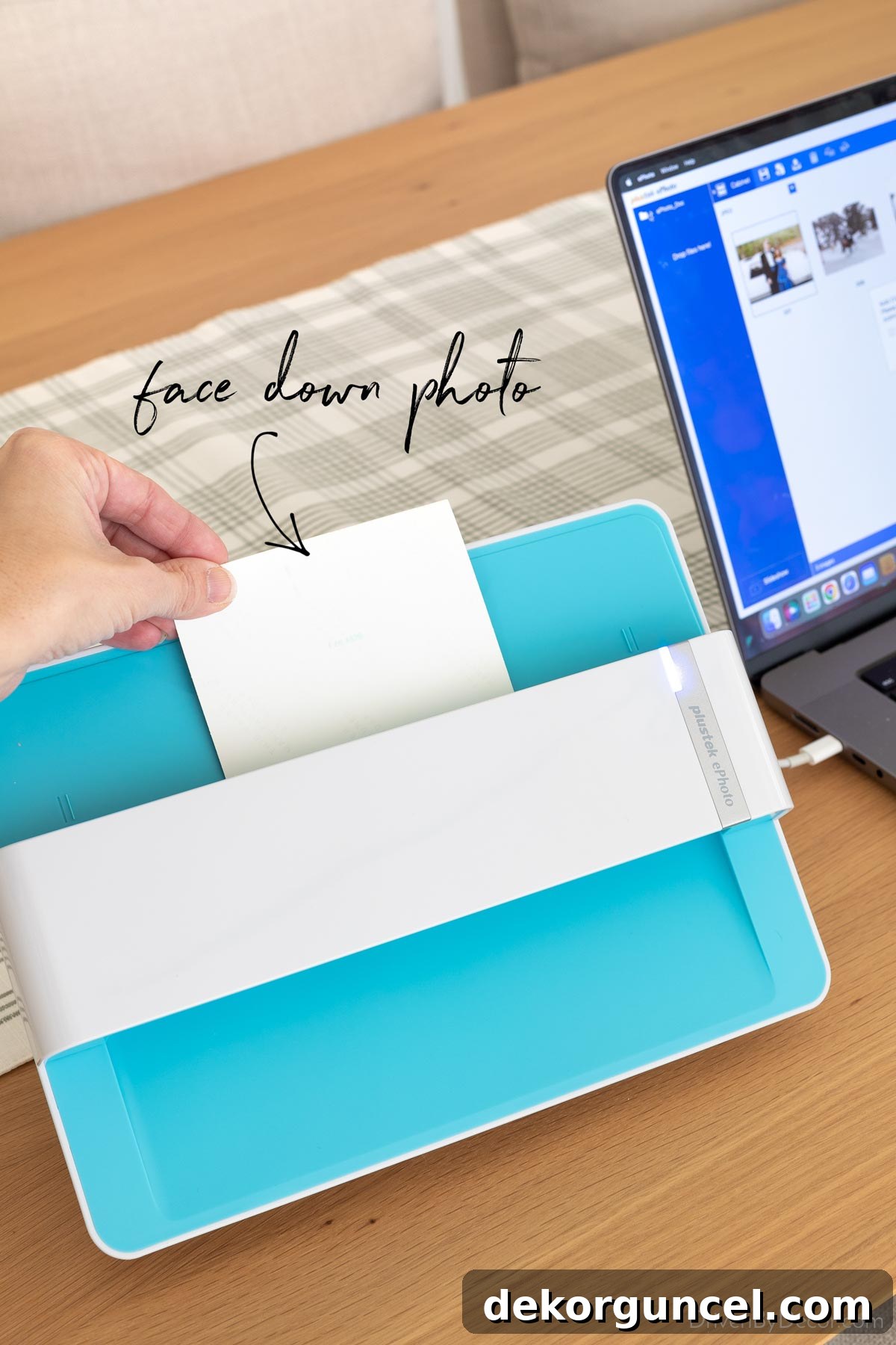 20 Genius Home Organization Hacks for a Clutter-Free Home 13 Photo scanner in use, digitizing printed photographs