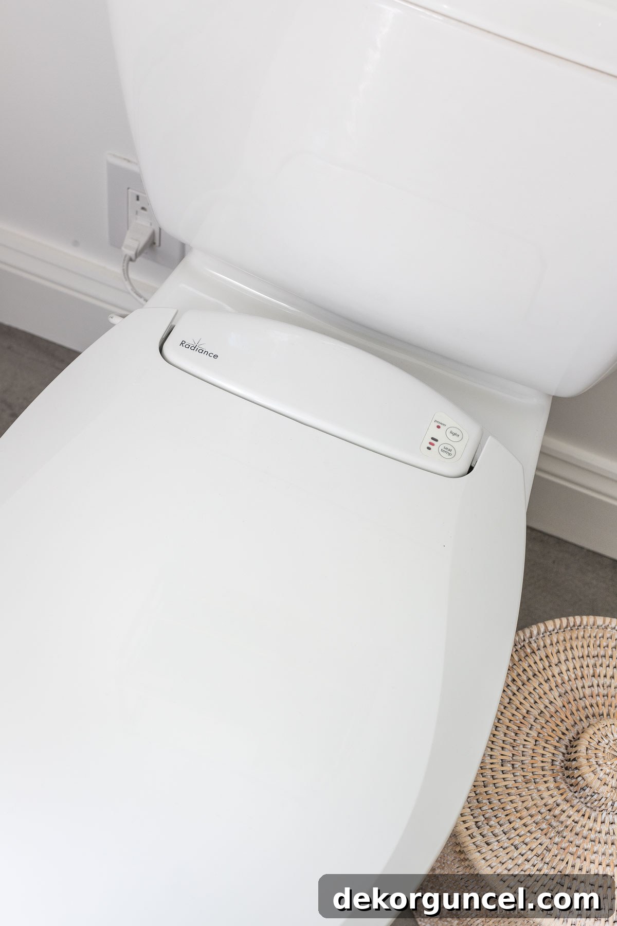 10 Master Bathroom Remodel Ideas You'll Wish Were Yours 12 A luxurious heated toilet seat adds unexpected comfort to a master bathroom remodel.