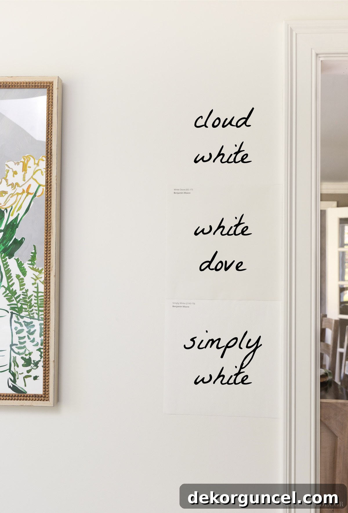 The Ultimate Benjamin Moore Cloud White Review 7 Benjamin Moore Cloud White vs. White Dove and Simply White paint colors