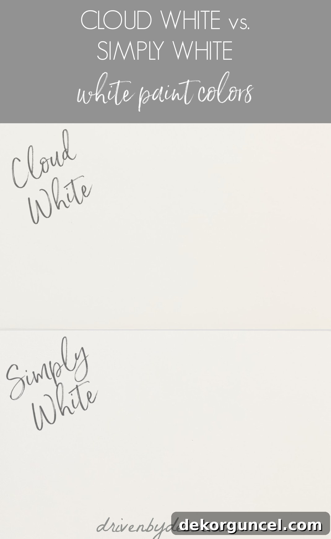 The Ultimate Benjamin Moore Cloud White Review 10 Benjamin Moore Cloud White vs. Simply White paint colors