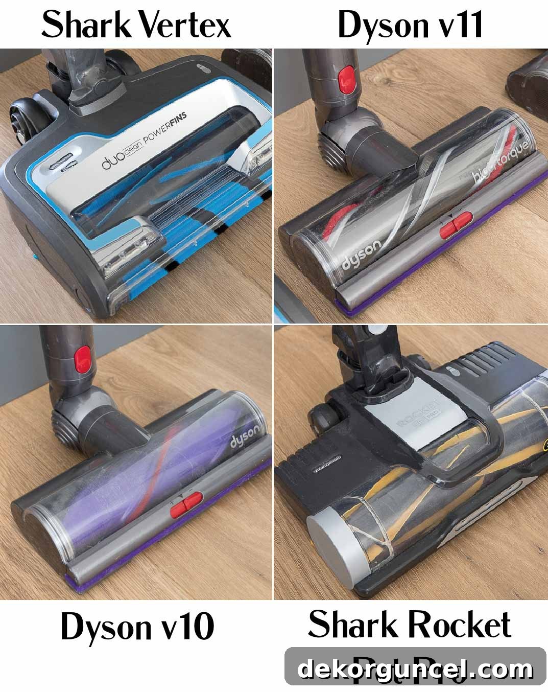 Shark vs. Dyson Cordless Showdown 4 Comprehensive review comparing the real-world run time and battery performance of Shark vs Dyson cordless vacuums.