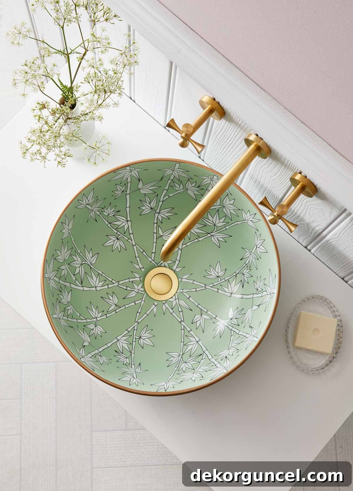 Gorgeous porcelain basin sink