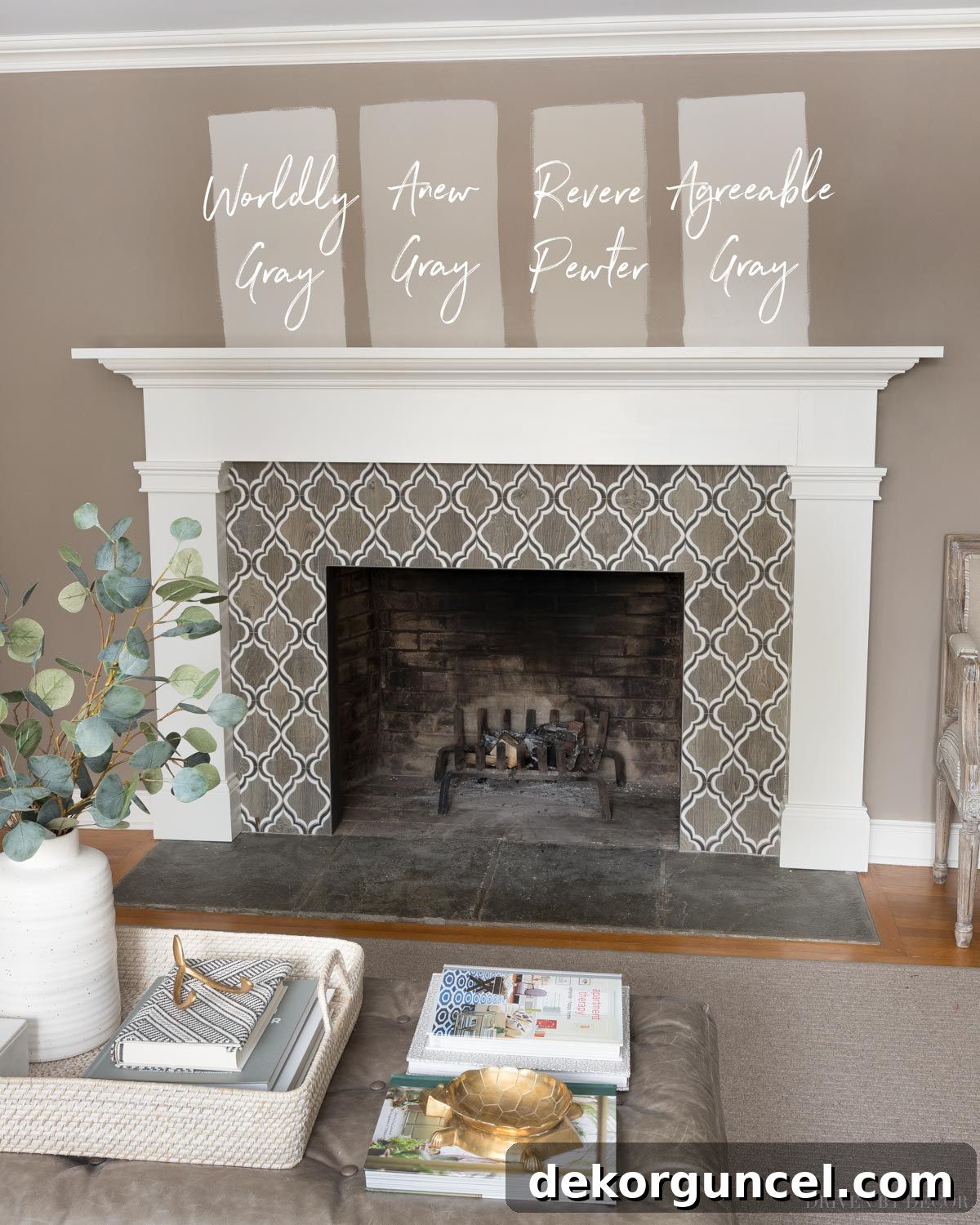Sherwin Williams Anew Gray Paint Color Review 2 Anew Gray versus other greige paint colors