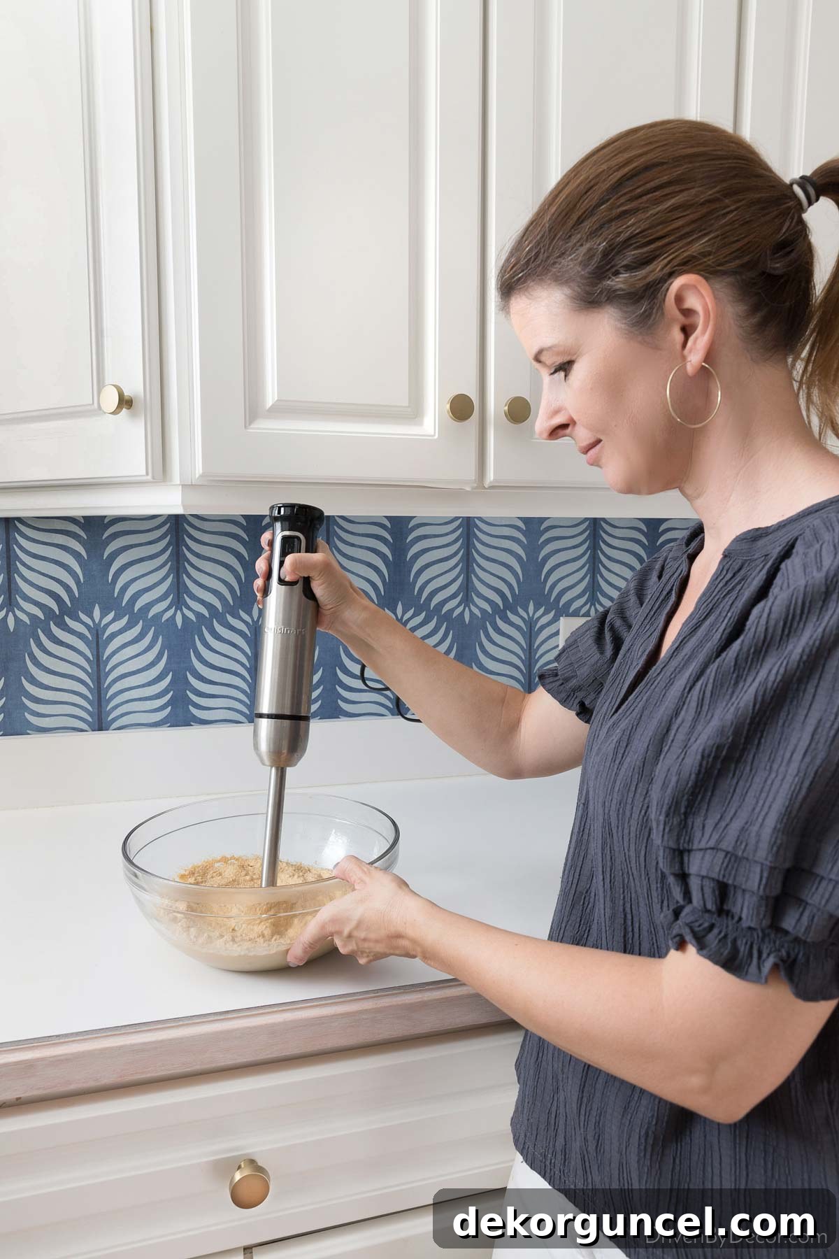 5 Small Kitchen Game Changers And Where to Find Bargains 7 This immersion hand blender is an essential small kitchen appliance.