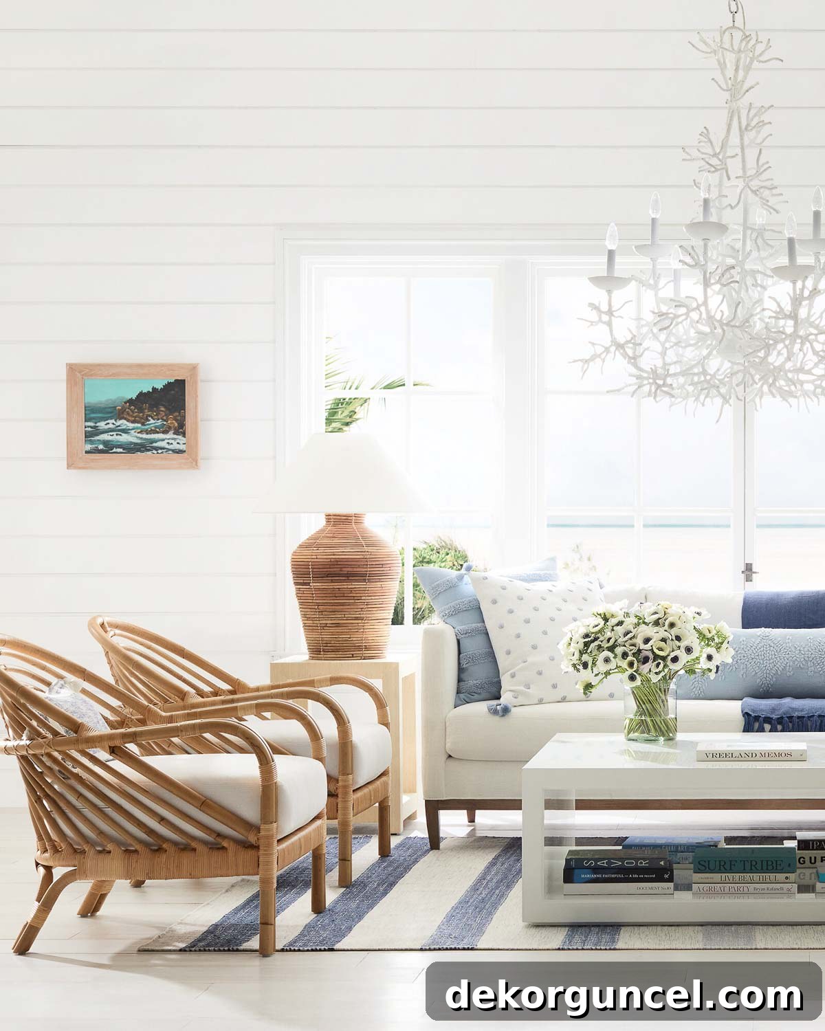 The 8 Hottest Home Decor Trends Defining 2022 7 Curved furniture pieces like these rattan lounge chairs are a major 2022 home design trend!