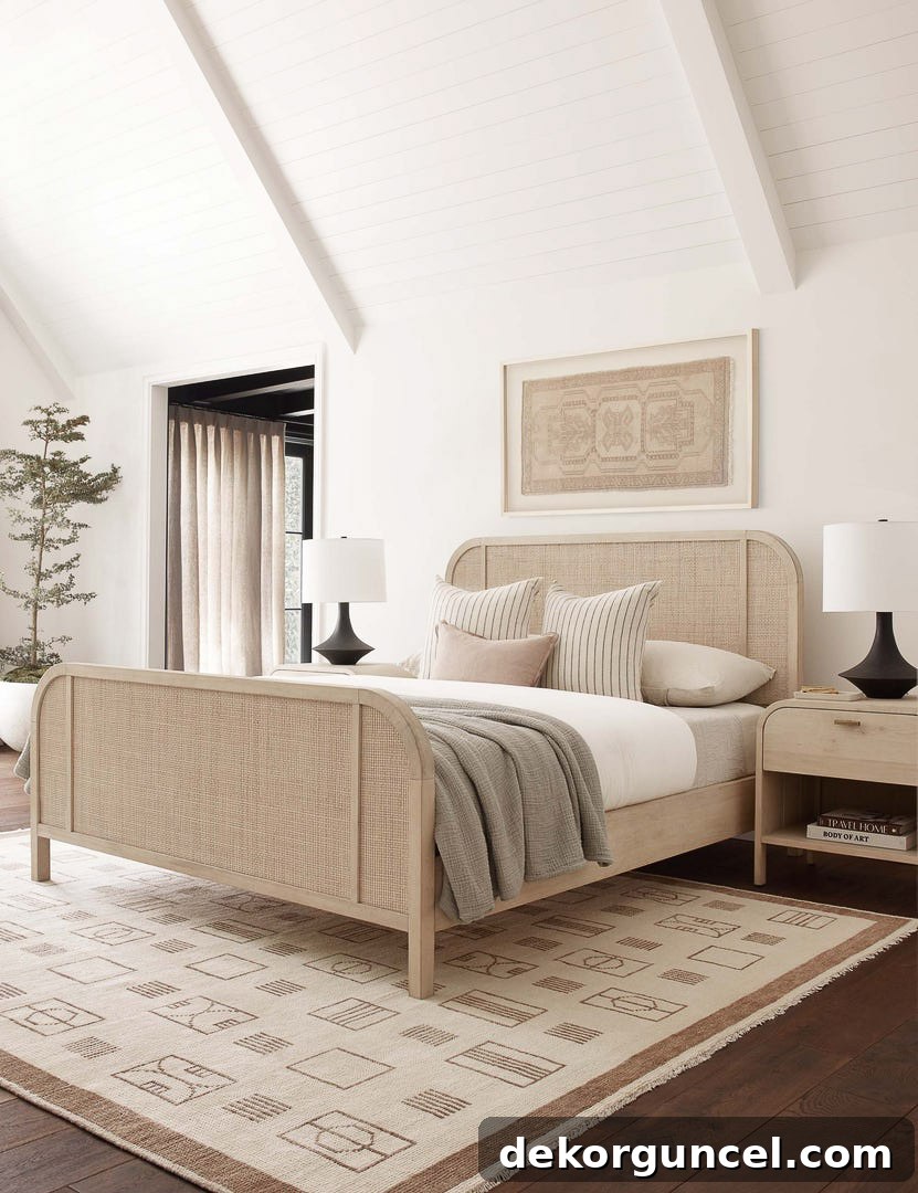 The 8 Hottest Home Decor Trends Defining 2022 9 Curved furniture pieces like this bed & nightstand exemplify a key 2022 home design trend!