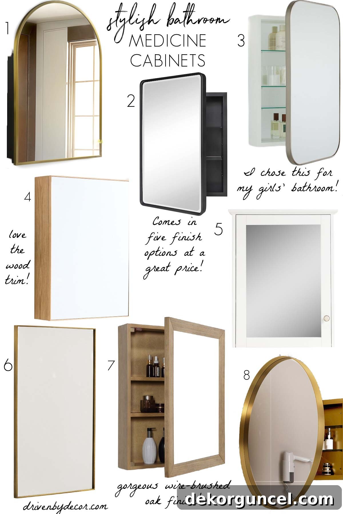 Smart Storage Hacks for Tiny Bathrooms 12 Bathroom medicine cabinet mirrors