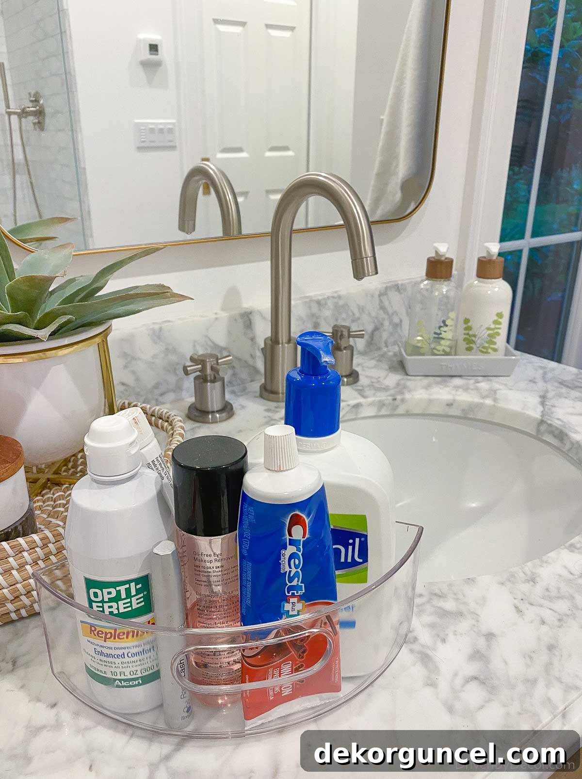 Smart Storage Hacks for Tiny Bathrooms 33 The perfect simple to grab bathroom storage turntable for toiletries