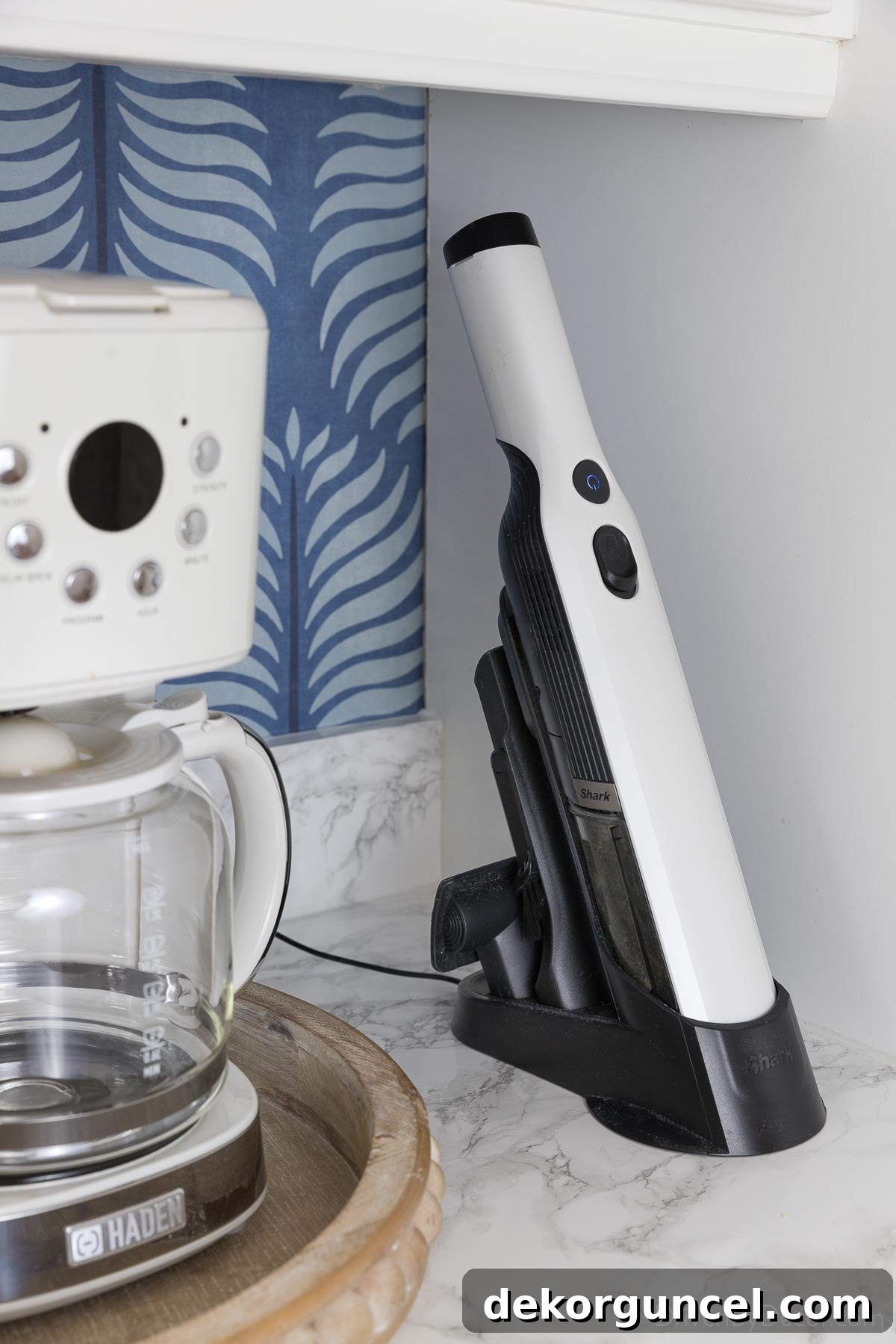 Favorite cleaning tools - Shark handheld vacuum for quick and efficient cleaning