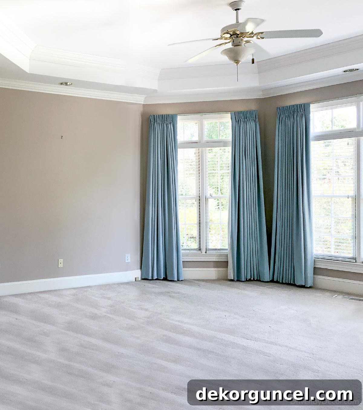 Master Room Painting: 10 Easy Steps for a Perfect Finish 35 The "before" of our primary bedroom