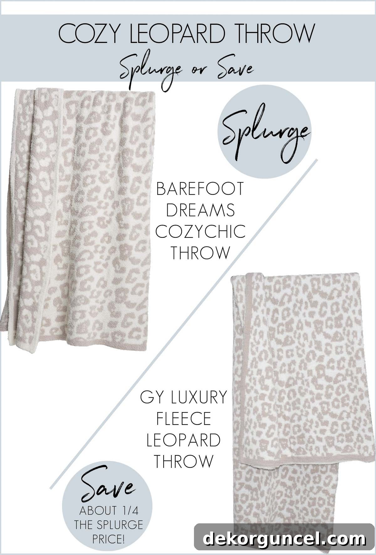 Barefoot Dreams Throw look for less - a favorite cheap home decor find, offering luxury on a budget!