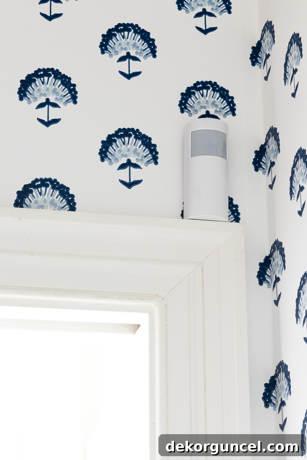My Serena Smart Shades and Caséta by Lutron Smart Lighting System: My Integrated Smart Home Experience 9 Caséta smart motion sensor strategically placed on top of doorway