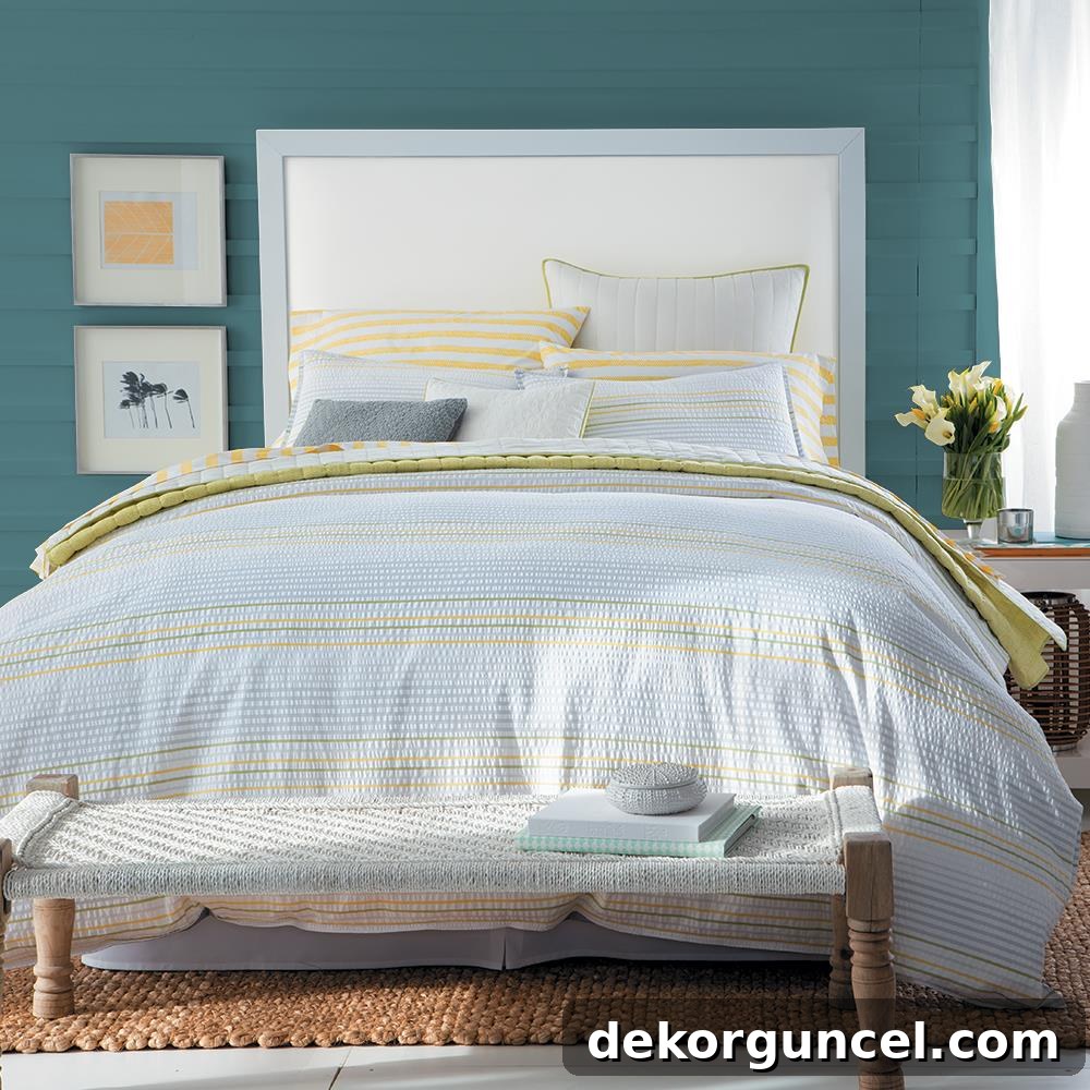 Unveiling 2023 Home Decor Trends 5 Vining Ivy paint color on wall in a bedroom, showcasing a rich, jewel-toned green with turquoise undertones