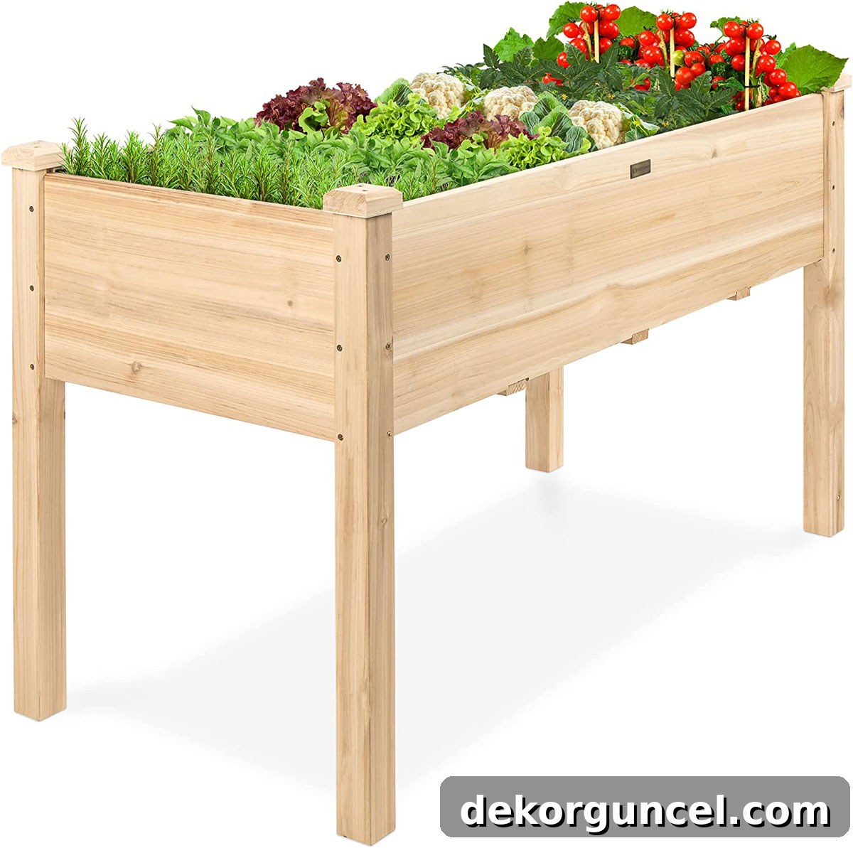 6 Budget-Friendly Raised Garden Bed Ideas 15 Elevated wood planter box, perfect for accessible gardening
