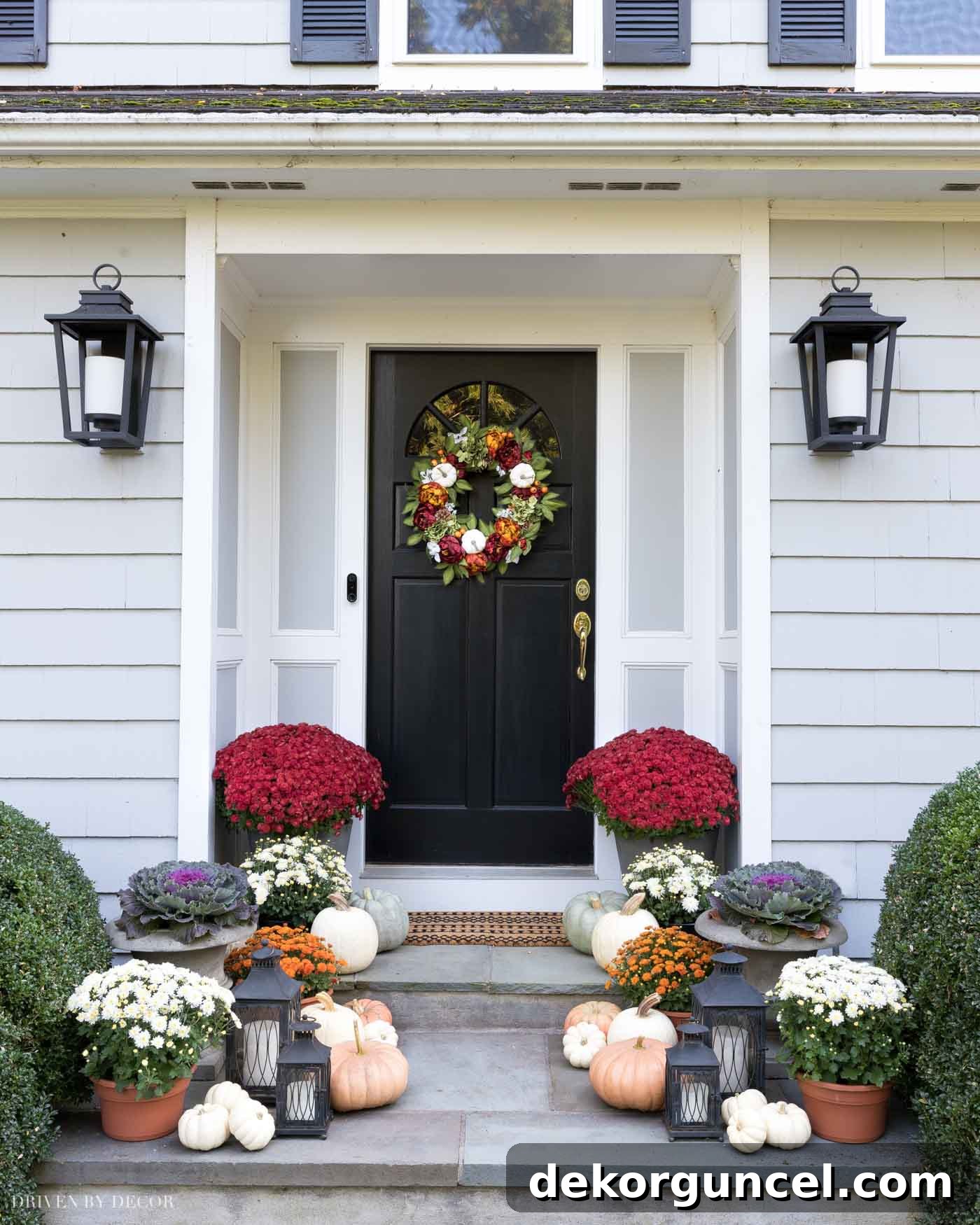 Benjamin Moore Coventry Gray - such a great gray exterior paint color! 