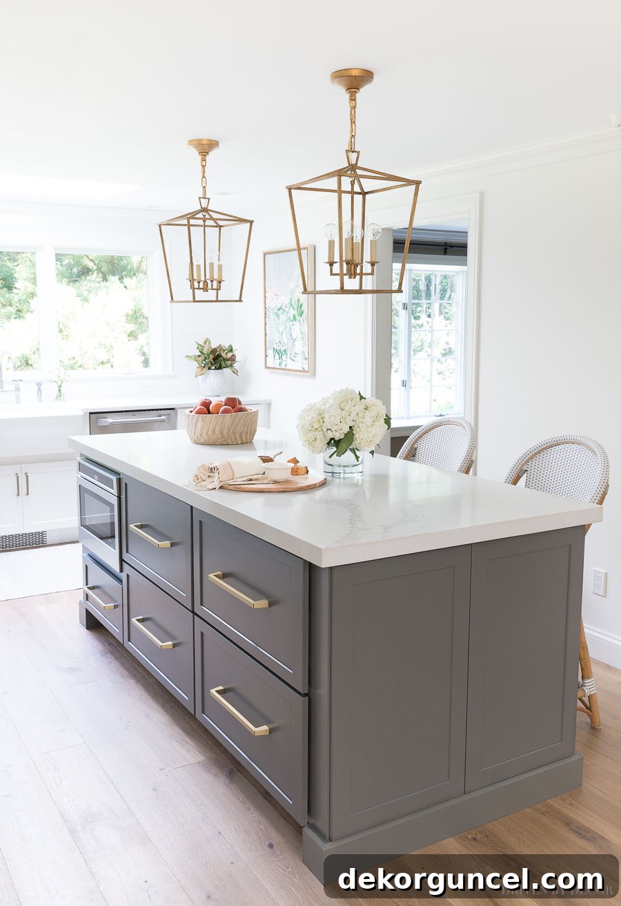 We painted the walls in our new kitchen Benjamin Moore Cloud White