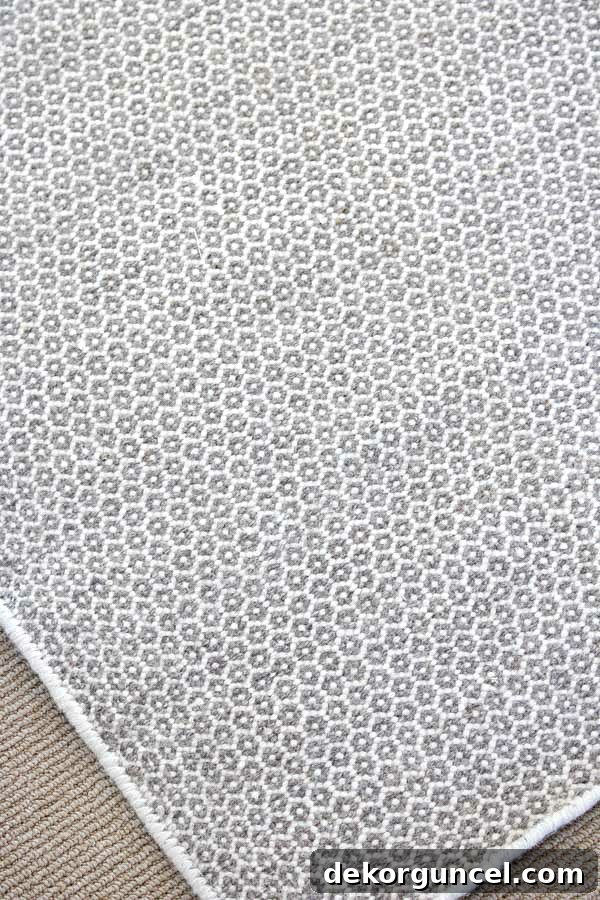 Elevate Your Home Style Top Wallpaper Bathroom Tips and 15 Way Day Essentials 22 Love this gray and white wool rug!!