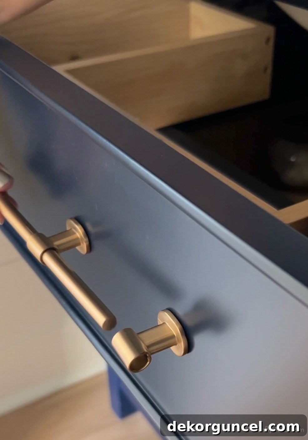 Fixing Misaligned Cabinet Pull Holes 2 Sliding bar onto posts for adjustable cabinet pull for use when cabinet pull holes are slightly off