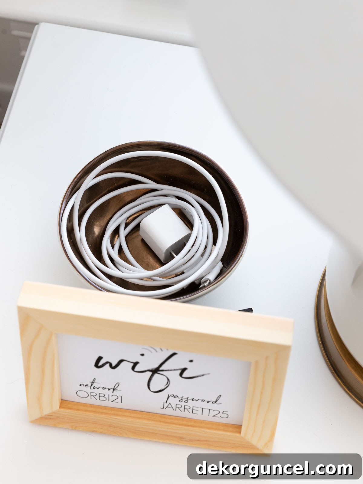 Elevate Your Bedside Style 11 Extra phone cords for guests behind wifi