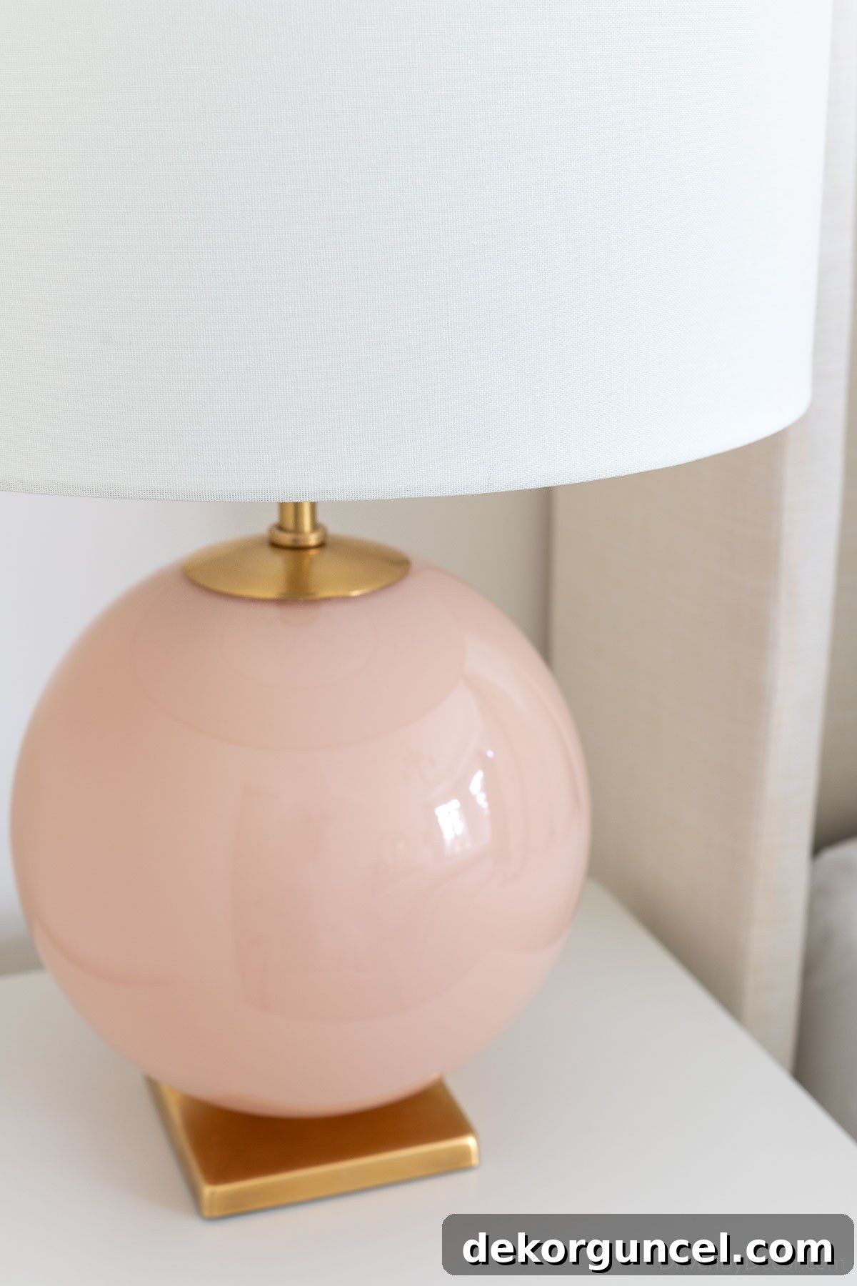 Elevate Your Bedside Style 25 Our blush bedroom lamps with gold base and cream shade