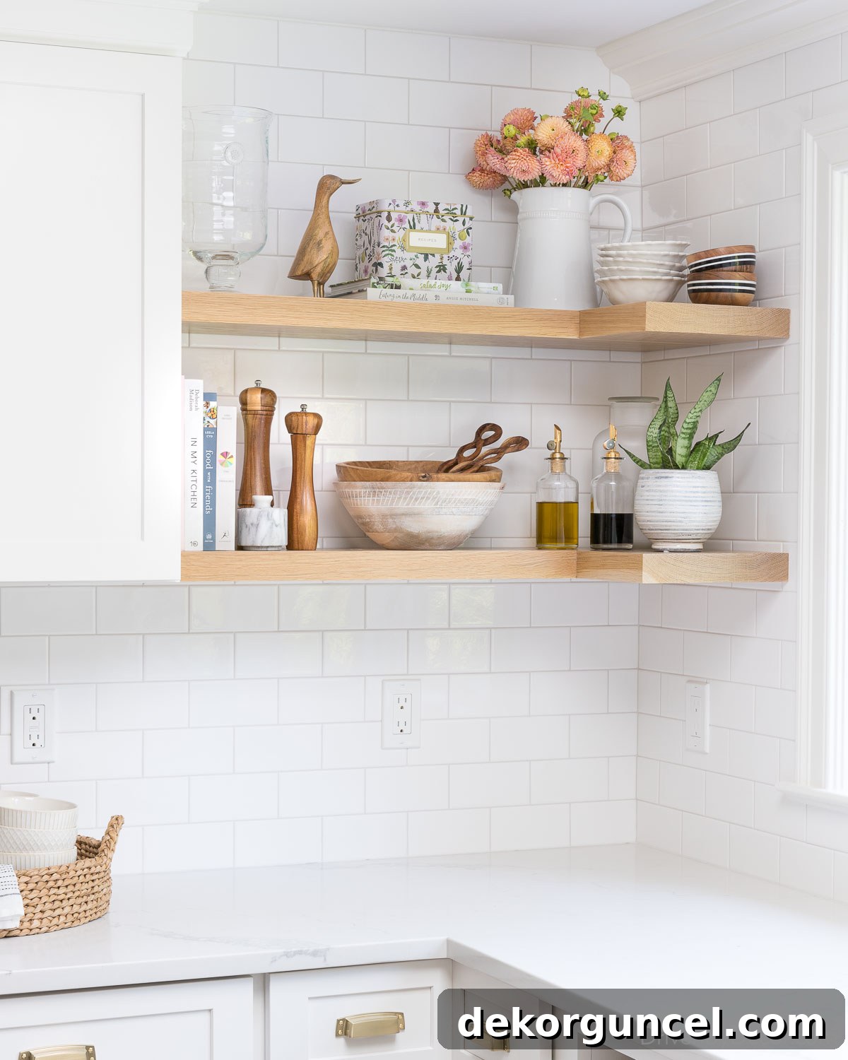 Kitchen Remodel Ideas and Products 18 Open shelving in our kitchen - a favorite kitchen remodel idea for display and accessibility
