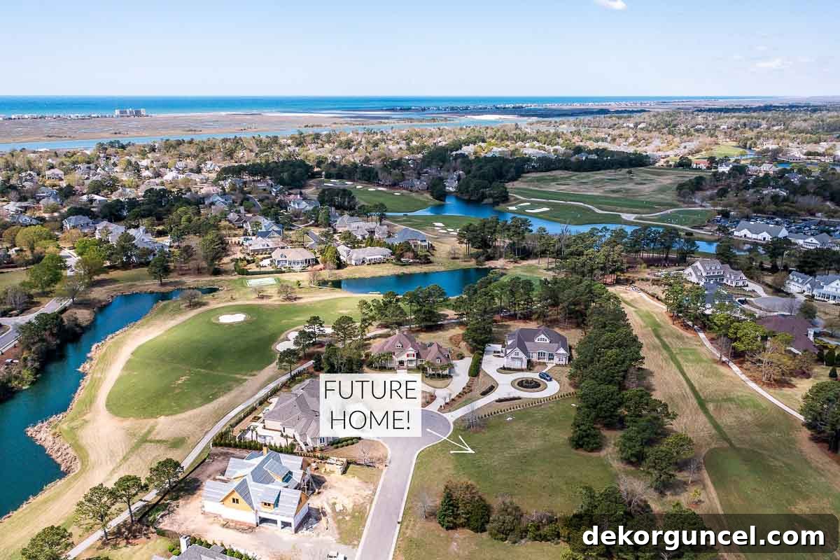 Kitchen Remodel Ideas and Products 3 Overhead view of the vacant land parcel acquired for building a new forever home