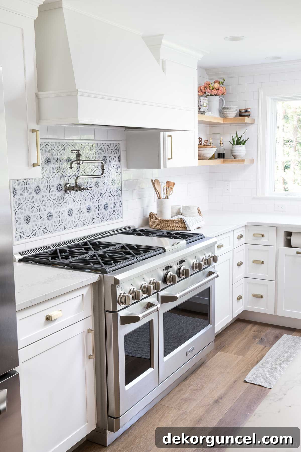 Kitchen Remodel Ideas and Products 6 Large kitchen range with double oven from previous home, highlighting its proven functionality