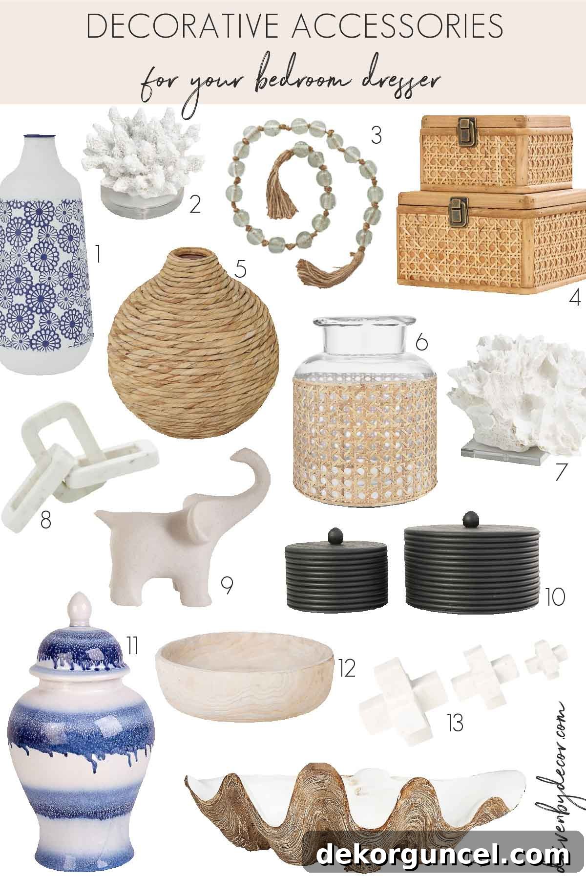 Easy Dresser Styling Ideas 9 Decorative accessories for your dresser