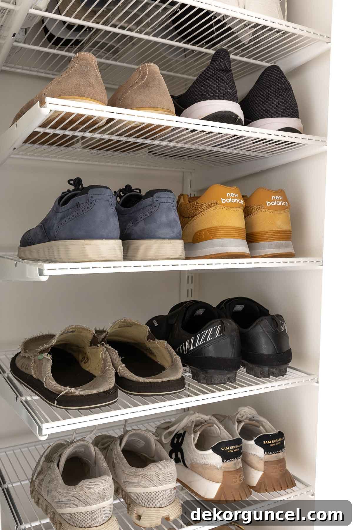 Declutter Your Home From Laundry Room Closet to Versatile Door Storage 6 Laundry room closet organization with shelf for shoes