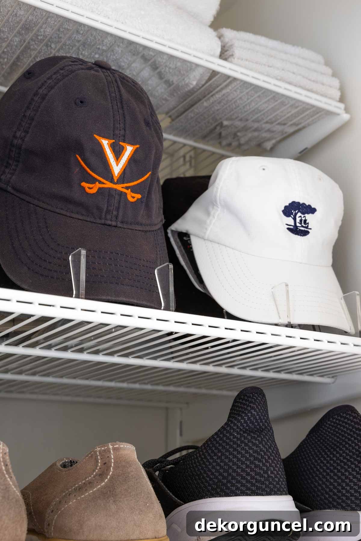 Declutter Your Home From Laundry Room Closet to Versatile Door Storage 7 Cap organizers in laundry room closet
