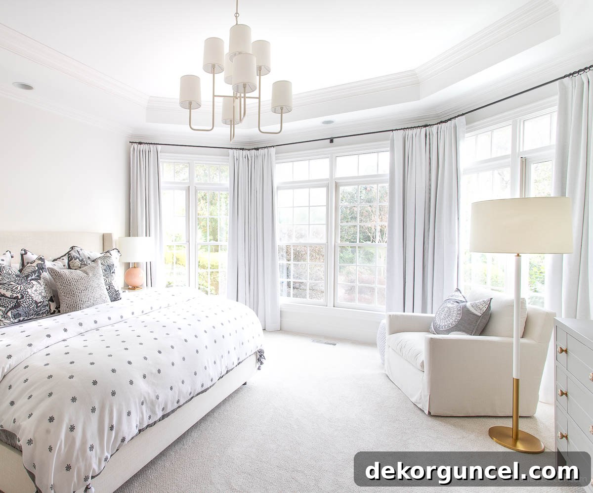 Our Breakfast Nook Makeover: Before and After Photos and a Bay Window Curtain Tutorial 16 Bay window bedroom curtain rods
