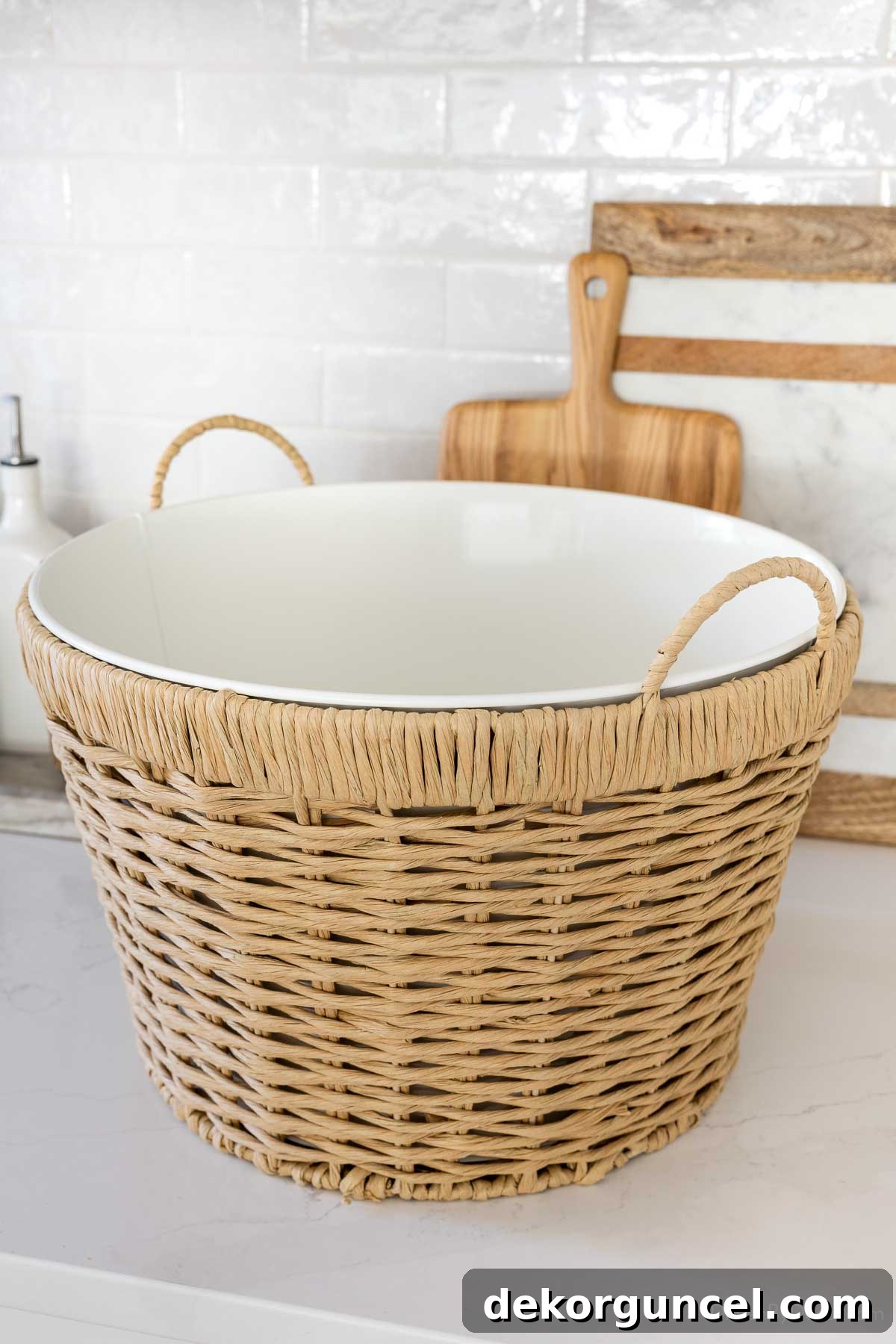 Simple Charcuterie Board Party Ideas For Stress Free Entertaining 16 Woven beverage tub