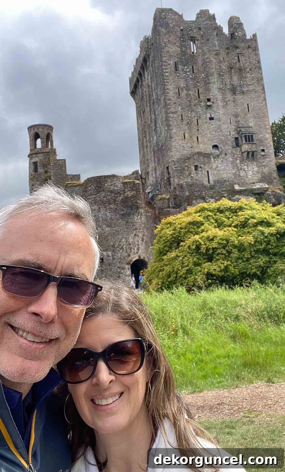 Selfie in front of Blarney Castle