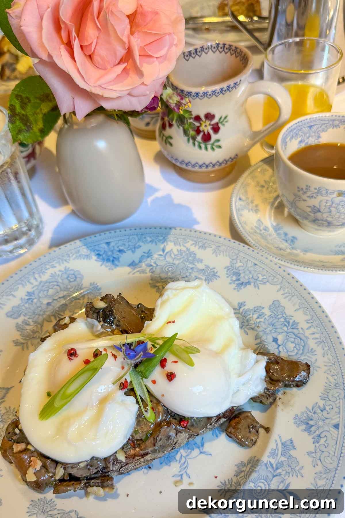 Breakfast at Perryville House in Kinsale, Ireland