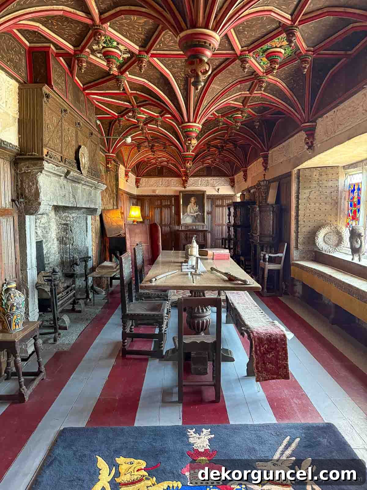 Interior of Bunratty Castle