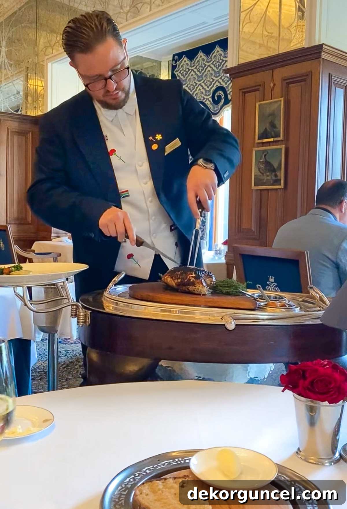 Ashford Castle dinner