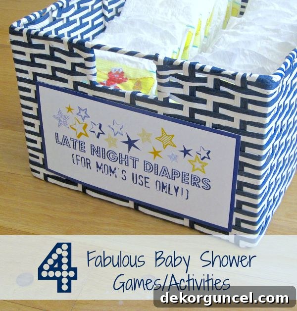 4 Creative Baby Shower Games and Activities 2 Four of the Best Baby Shower Games and Activities for a memorable celebration