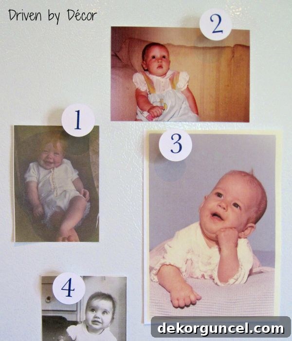 4 Creative Baby Shower Games and Activities 3 Name that Baby game - a fun and unique baby shower idea