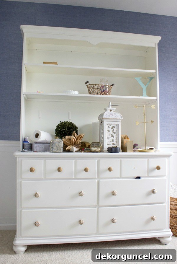 Dresser before