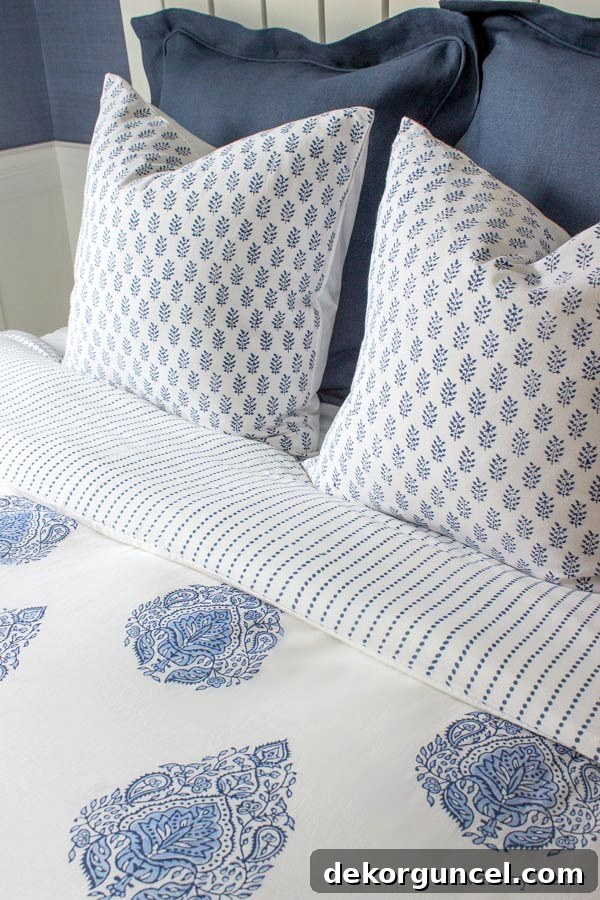 Beautiful handblocked bedding from Kalyana Textiles