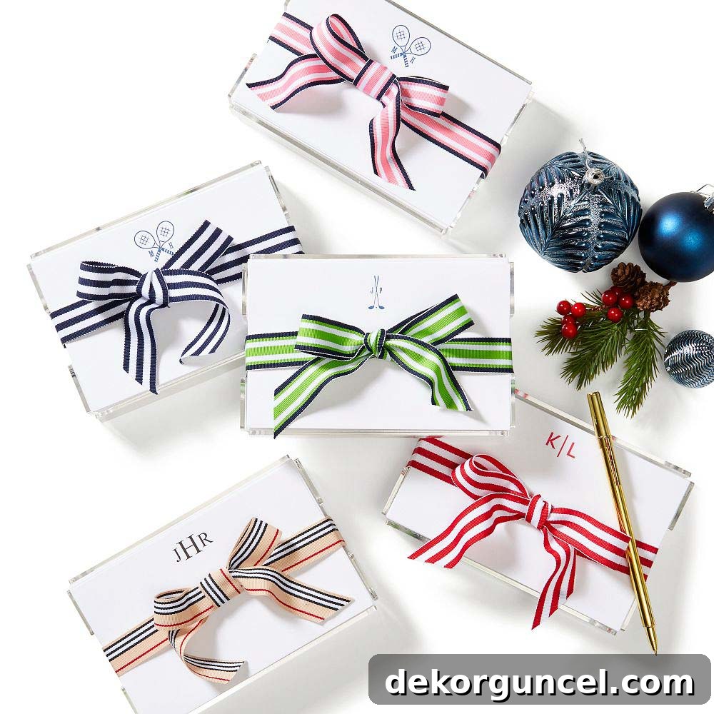 Beautiful memo pad with an acrylic holder, featuring a subtle design and elegant presentation.